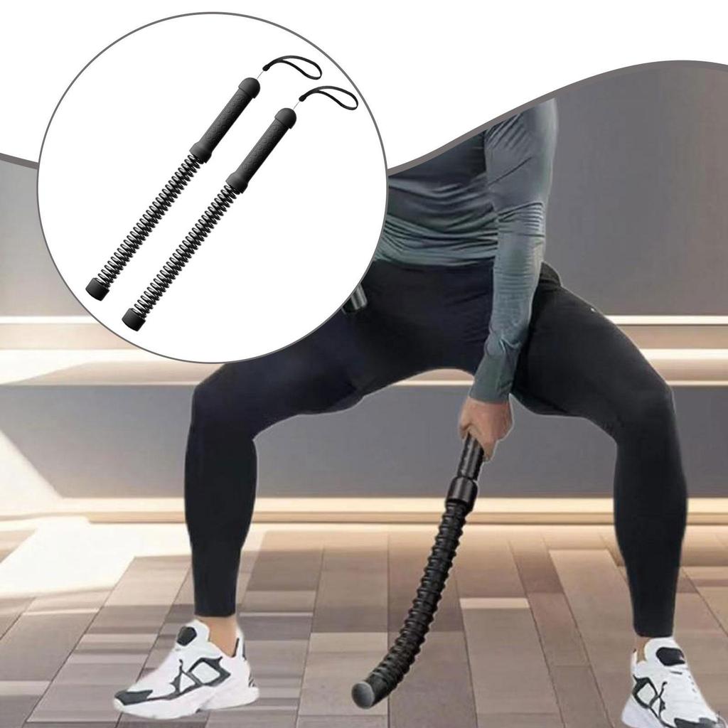 2 Pieces Ropeless Battle Rope Indoor Outdoor Portable Practical Workout