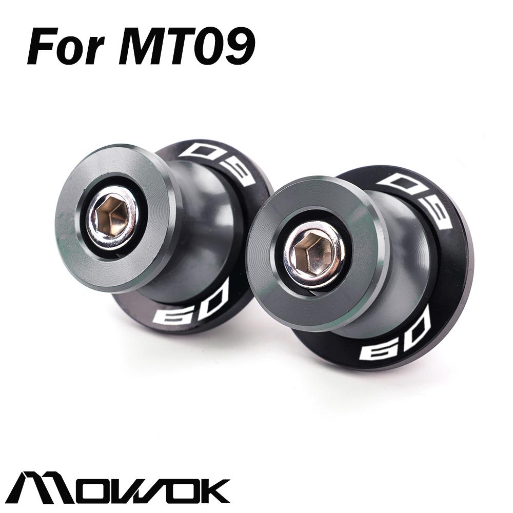 Для YAMAHA MT 07 09 03 10 MT07 MT09 MT03 MT10 2014-2025 2026 Мотоциклетные аксессуары Маятник маятниковый Шпуля Слайдер Стойка Винты
