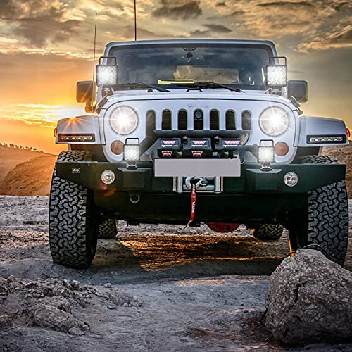 RIGIDON 4" 42 Вт светодиод с магнитным основанием для 12 В 24 В внедорожника квадроцикла трактора лодки грузовика 4x4 кемпинга