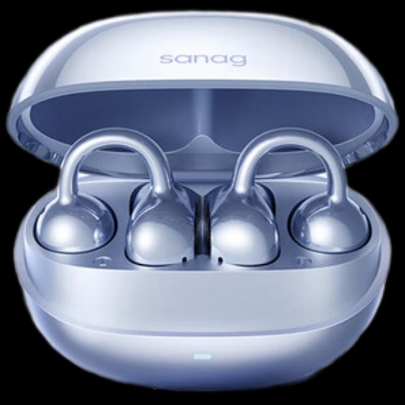 SANAG S8S Ultra Открытые Bluetooth-наушники с клипсой AI для спорта