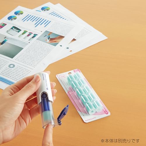 KOKUYO One Patch Stamp Refill Sticker Pack of 10 Ta-PS3X5