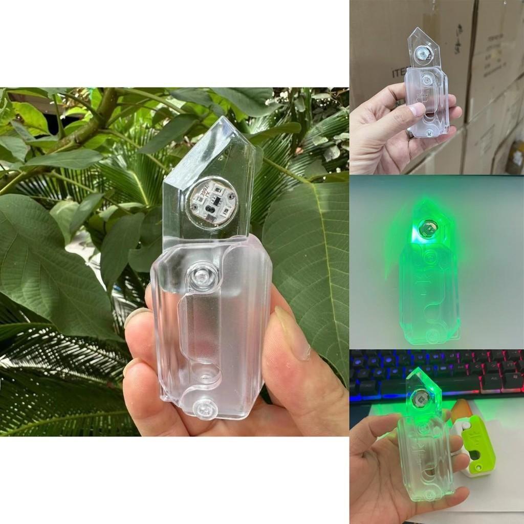 Новый светодиодный нож-морковь прозрачный 3D гравитационный нож-морковь мигающая морковь детская игрушка оптом