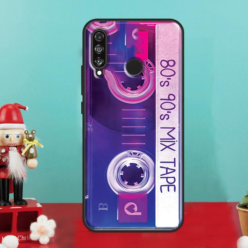 90s Retro Cassette Tape For Huawei Nova Y70 Y90 Y60 Y72 Y61 Y91 12s 12i 11i 7i 8i 9 10 SE P60 Pro P30 P40 Lite Case