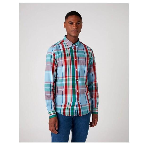 Рубашка Wrangler LS 1PKT BDOWN SHIRT