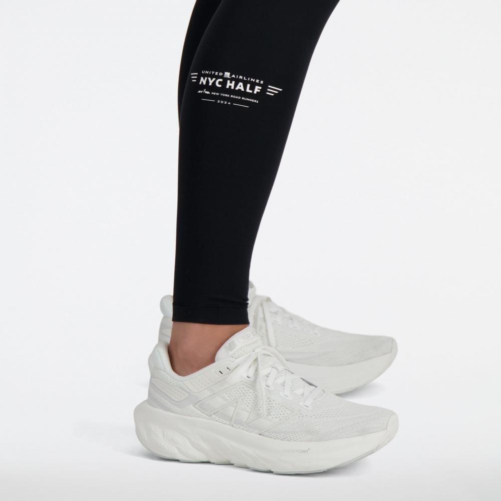 New Balance United Airlines NYC Half NB Леггинсы с высокой посадкой и карманами 27 WP41275CBK