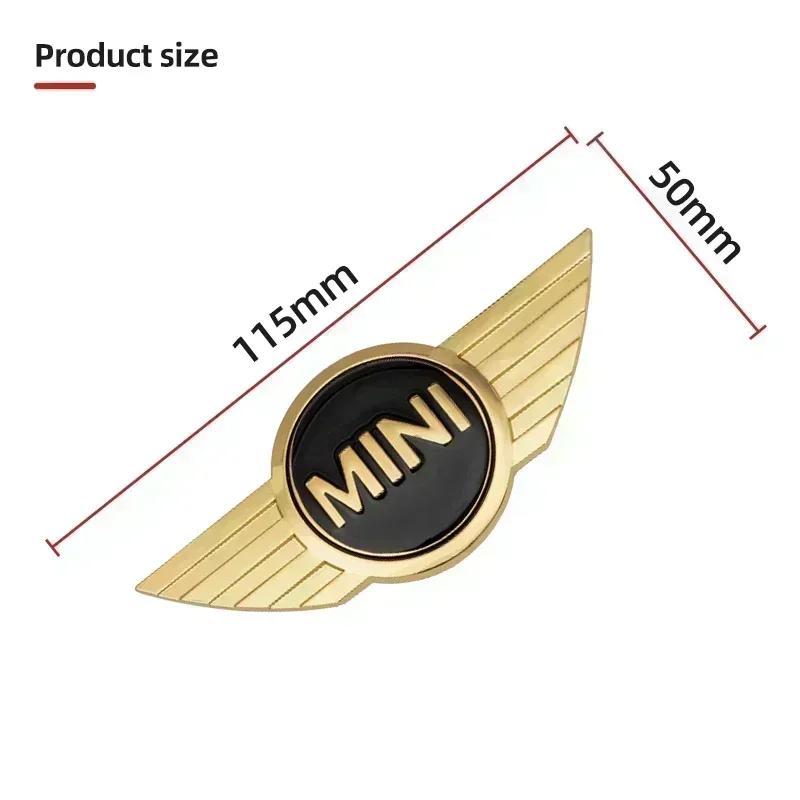 Metal Car Body Sticker Logo Rear Emblem Decal Accessories For BMW Mini Cooper Countryman Clubman S F55 F56 R55 R56 R60 F60 Badge ksgbw33