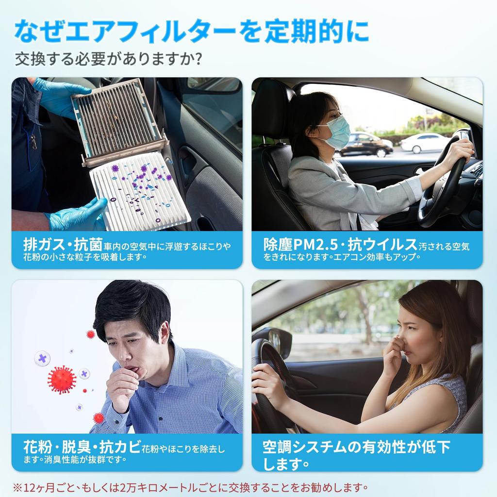 Фильтр кондиционера салона Subaru Forester XV WRX STI DCC5005 Nissan Levorg Специальный 5-слойный