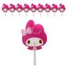 Персонажи Cool Summer Preparation Portable Hand Fan 10P Set, My Melody, 10 Pieces, популярный персонаж в Корее