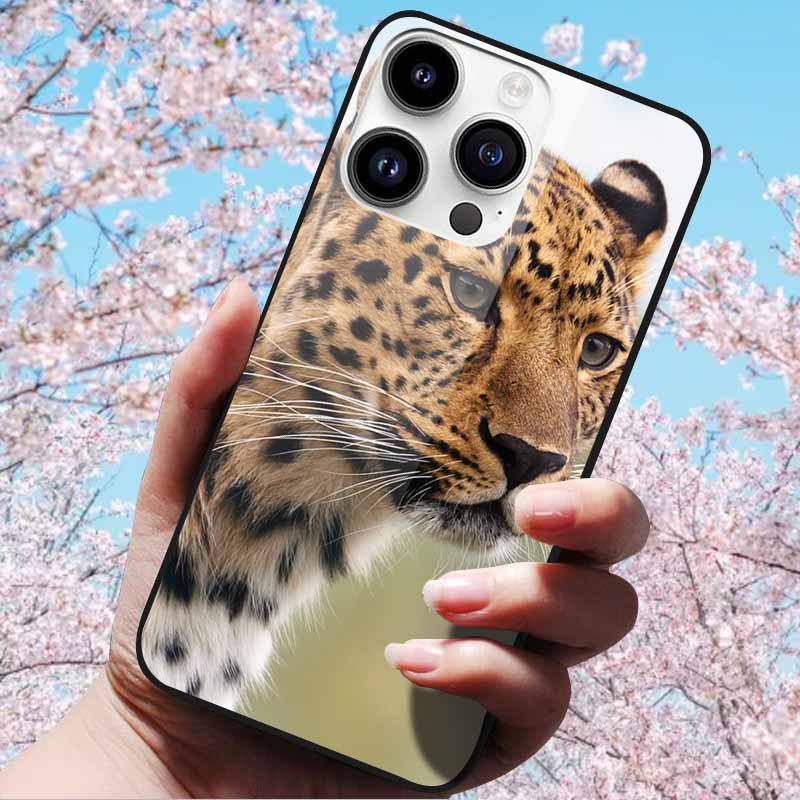 For iPhone 16 Pro Max Case Tempered Glass Hard Fashion Cover Soft Bumper for iPhone 16 Pro Phone Shell Capa iPhone 16 Plus Cases