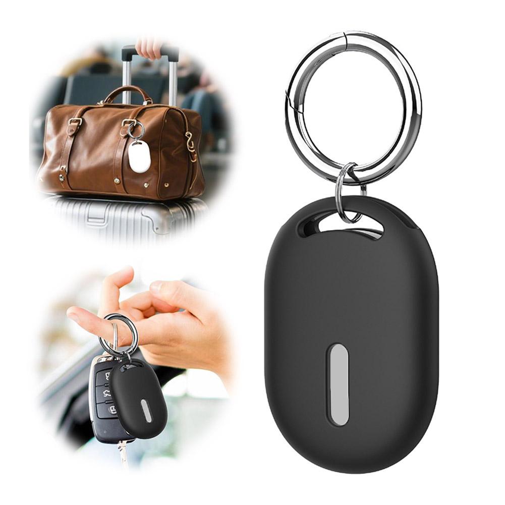 Силиконовый чехол для Xiaomi Tag Smart Tracker, Защитный чехол от потери с брелоком для багажа, ключей, ошейника питомца, сумки