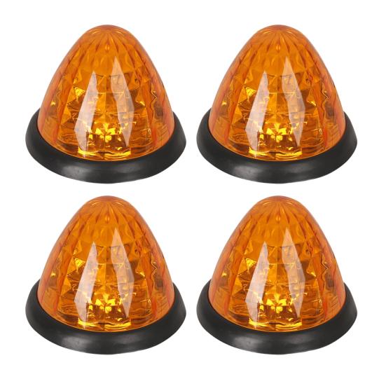 Светодиодные фонари-арбузы Насыщенный цвет Бамперные фонари Высокояркие Боковые габаритные фонари прицепа Фонари указателей поворота для полуприцепа