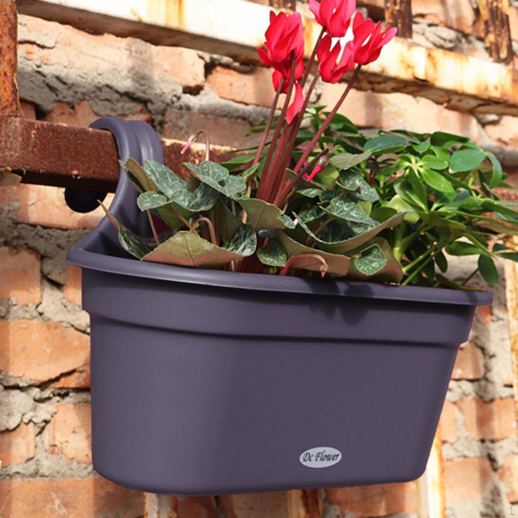 Балконные перила, подвесной горшок, цветочный горшок, оконная коробка, корзина для растений в помещении и на открытом воздухе