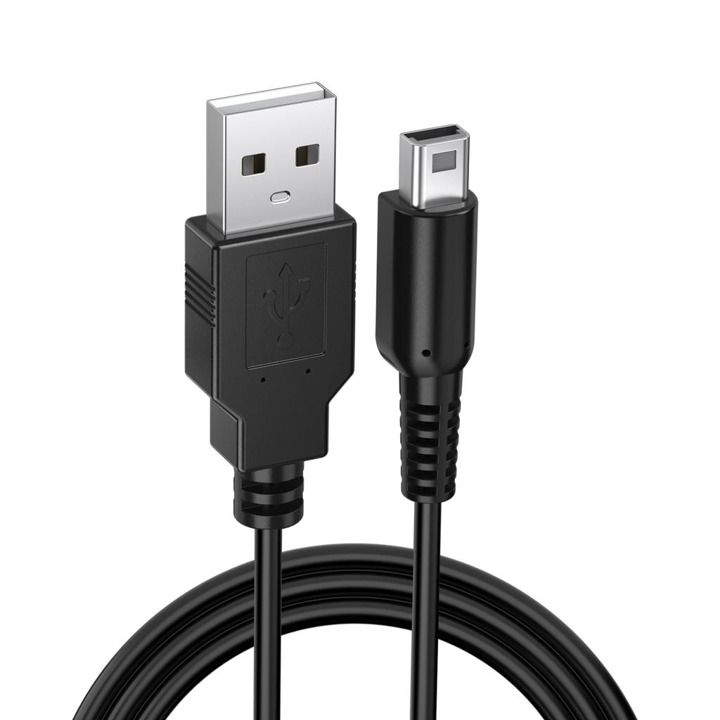 3DS Charger Charging Cable USB Power Cable 3DS Charging New 3DS 1.2m XL/3DS LL/New 3DS/3DS XL/3DS etc.