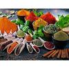 Full Round Diamond Painting Food Landscape Cross Stitch Kits 5d Diy Mosaic Spiced Seasoning Scenery Home Decoration