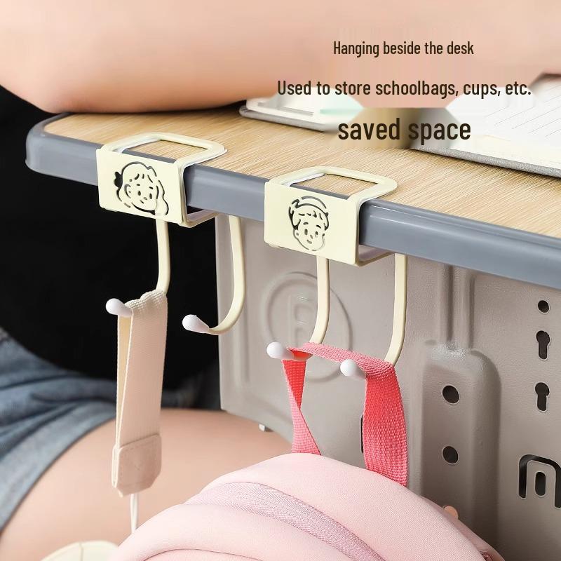 Classroom Desk Backpack Hook: Multifunctional Storage for Hanging Bags On Table Edge