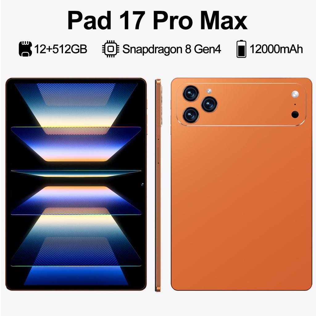 10-дюймовый планшет Pad 17 ProMax с 16 ГБ ОЗУ и 512 ГБ памяти.