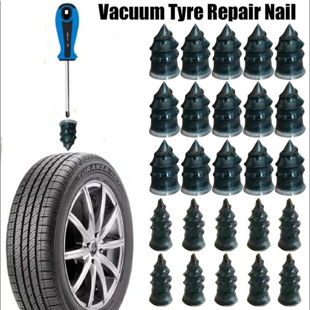 Гвоздь для ремонта вакуумных шин для легковых автомобилей, грузовиков, мотоциклов, скутеров, велосипедов, для ремонта проколов шин, бескамерные резиновые гвозди ADM