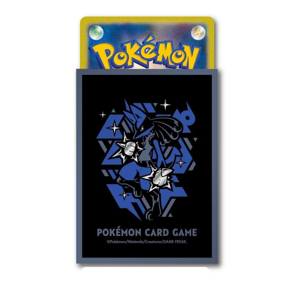 Центральный Оригинальный Щит для Колоды Премиум Глянец Lucario Pokémon COOL×METAL