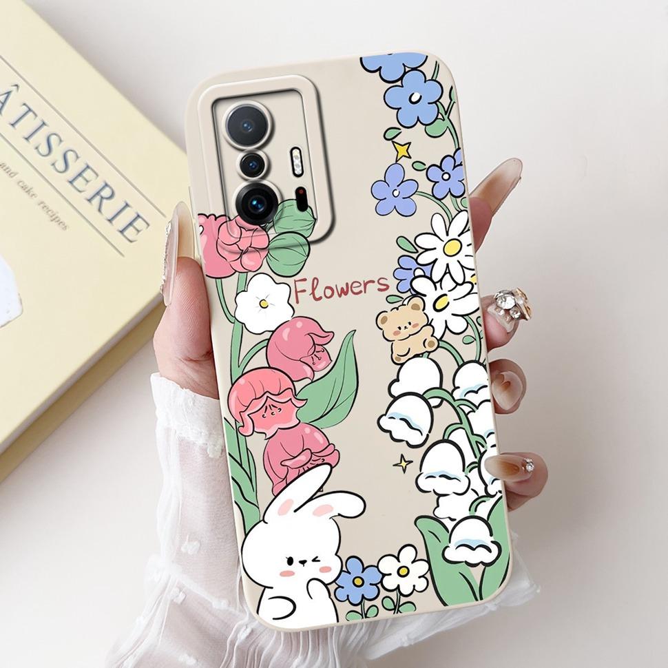 Soft TPU Cover For Xiaomi 11T Case Cute Panda Pattern Phone Case For Xiaomi 11T 12T 13T 5G Back Cover Xiaomi11T Xiaomi12T Shell