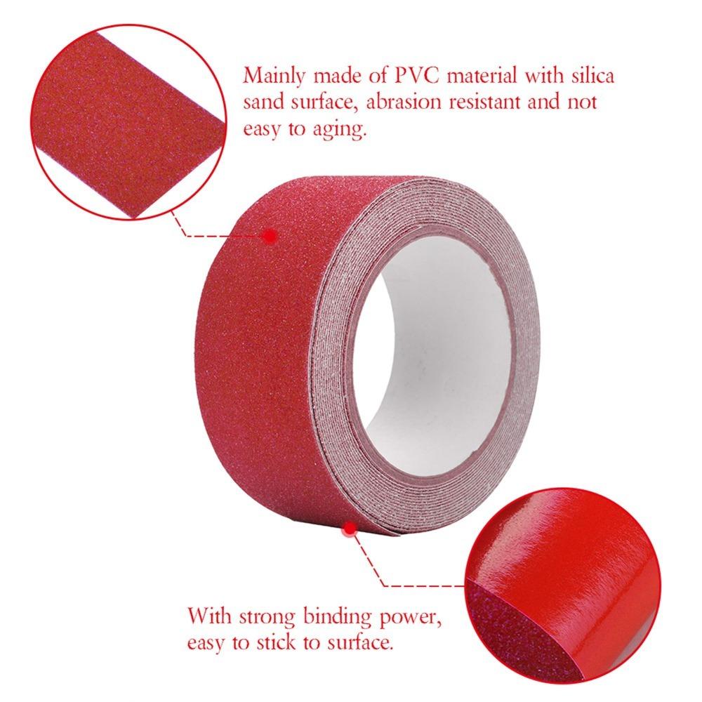 PVC Anti Slip Tape Abrasive Stair Grip Tape Durable Non-Slip Tape  Stairs and Step Safety