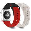 Silicone Engraved Band for Apple Watch Series 9 41mm 45 Ultra 2 49mm Women Strap for iWatch 8 7 4 5 6 Se 42mm 44mm 38mm 40mm Bracelet