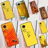 Золотой Медовый Сот Пчела Чехол Для Honor Magic 5 6 7 Lite Honor 200 Pro X8b X9a X8a X8 X9 X9c X9b 50 70 90 Lite Обложка