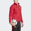 Adidas Куртка Manchester United Anthem с логотипом и воротником-стойкой, мужская, красная IA8564