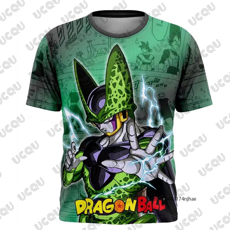 Горячая Распродажа Аниме Dragon Ball Сон Гоку Веджета 3D Печать Мужская Косплей Футболка Летние Короткий Рукав Футболки Повседневные Спортивные Детские/Взрослые Топы