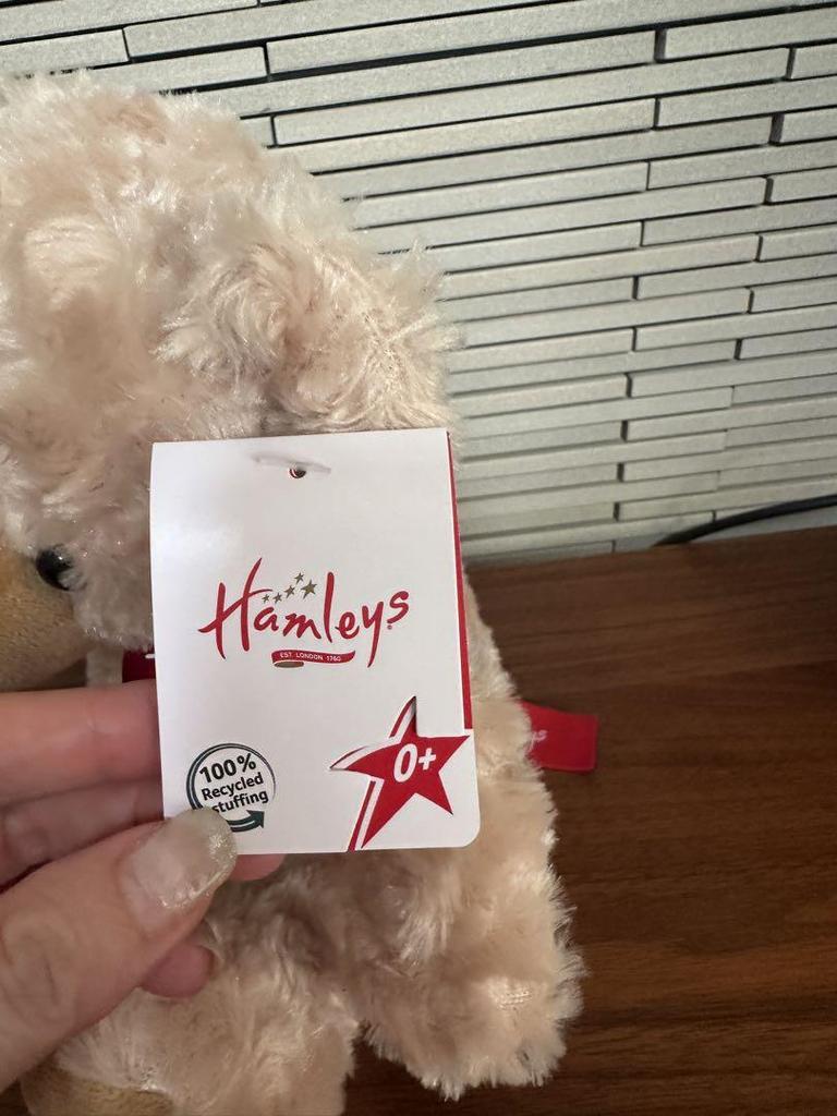 [USED] Hamleys 2024 Teddy Bear with tags