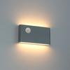 12W LED Outdoor Motion Sensor Waterproof Wall Lamps Up and Down Aluminum Wall Lights for Garden Courtyard Lighting Fixtures