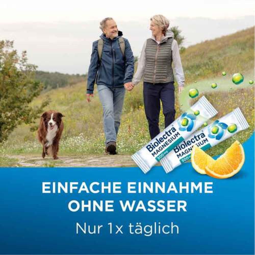 Biolectra Магний 300 мг Прямые пеллеты-стики 40 шт.