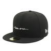 Кепка New Era 59FIFTY 14699759 NER36C8548 Черная 7 Рукописный Металлический Логотип Эксклюзивная Кепка ONSPOTZ 5950 Прямой Плоский Козырек Сезонная Координация Популярная