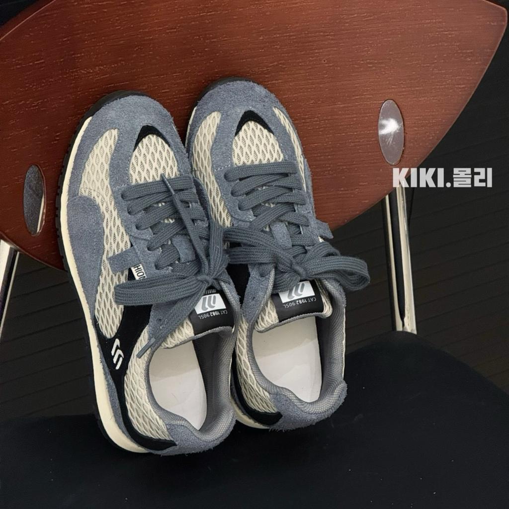 Легкая ретро универсальная женская новая летняя легкая повседневная спортивная обувь на платформе