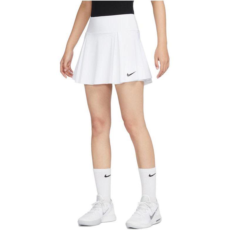 Nike Повседневные короткие юбки Dri Fit женские белые DX1422-100