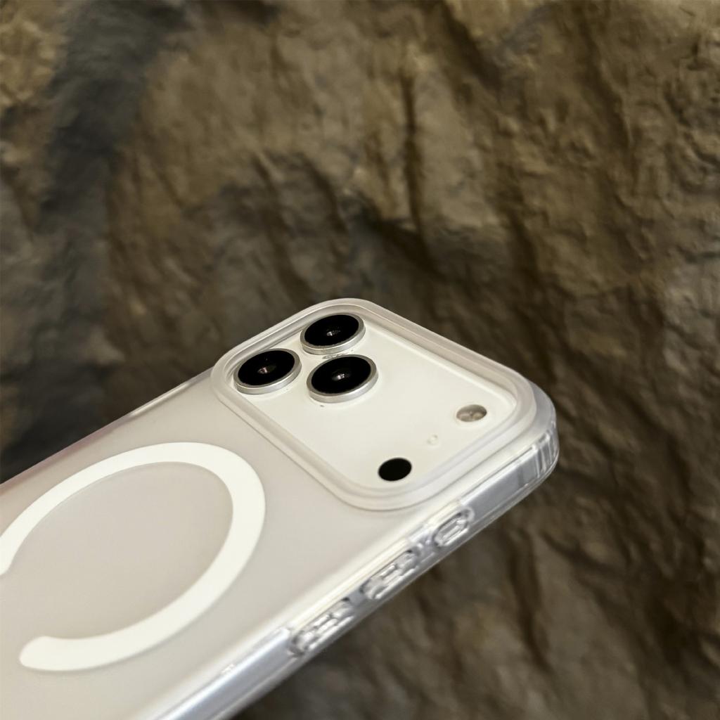 Подходит для iphone17promax магнитный чехол для мобильного телефона ледяной туман матовый apple 17 простой 17pro прозрачный чехол air