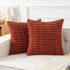Large Particle Dot Throw Pillow Covers Soft Corduroy Double-sided Fluffy Farmhouse Cushion Case For Home Sofa Bed Living Room De