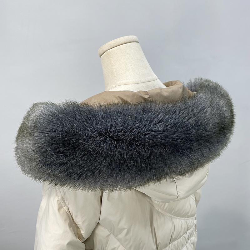 Женский мягкий воротник с запахом шеи, зимние теплые шарфы, женский пушистый шейный платок с воротником из искусственного меха