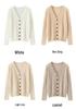 Women's 100% Pure Cashmere V-Neck Cardigan - New Fashion, Casual Knit Sweater Coat