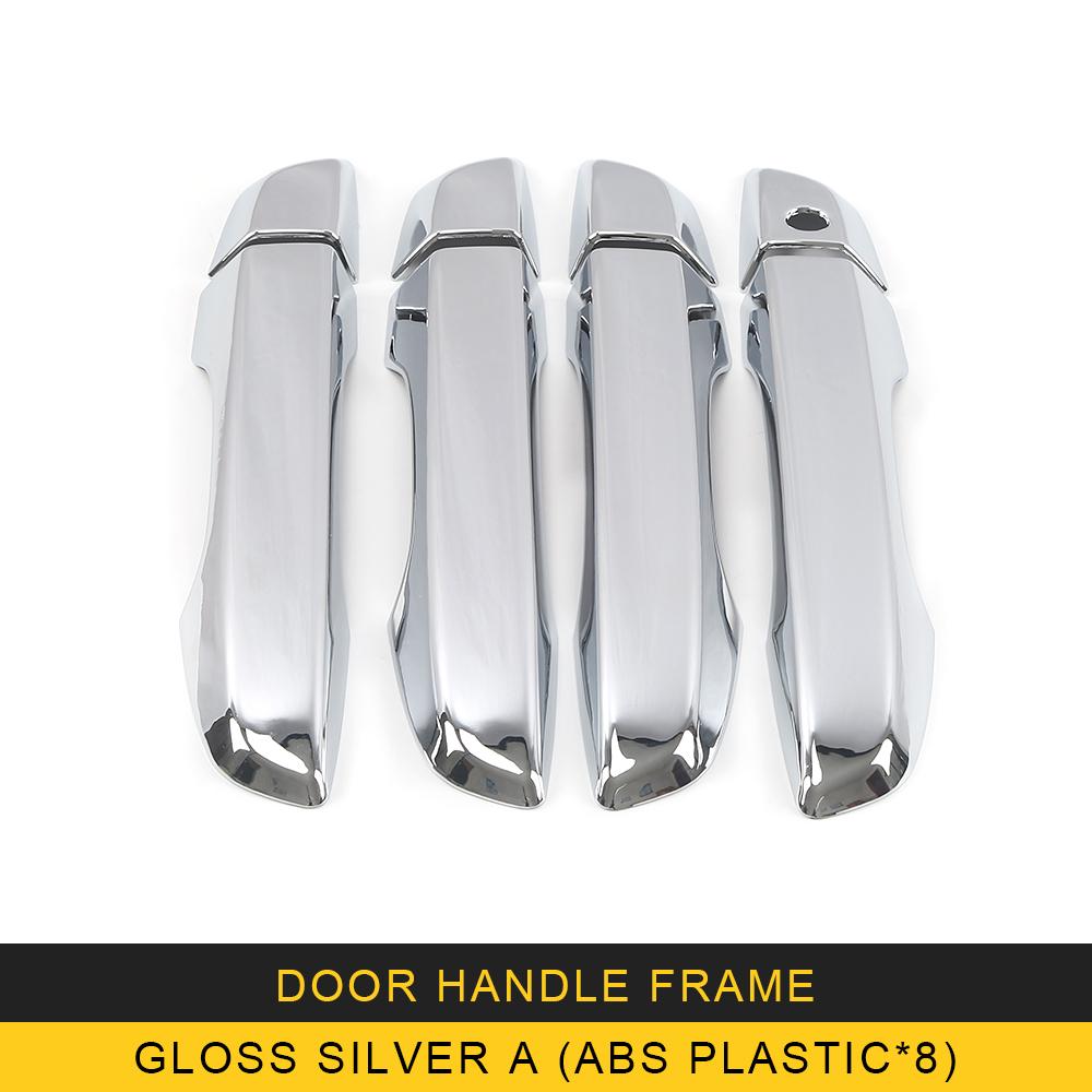 Для Honda Civic FC G10 2016-автомобильные аксессуары, дверная ручка, чаша, накладка на запястье, хромированная крышка, рамка, наклейка