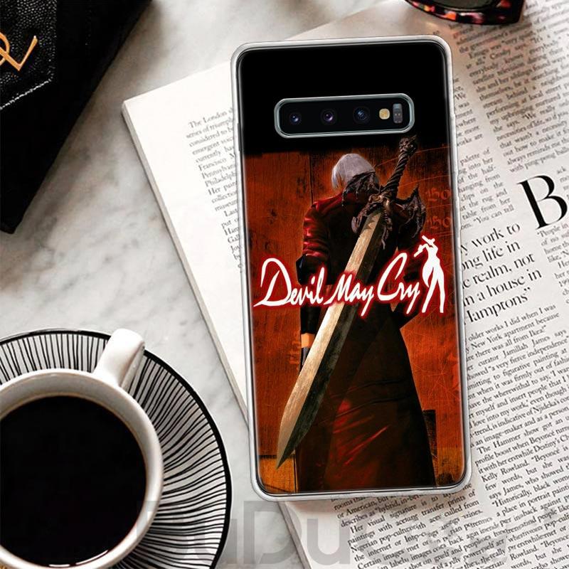 Игровой чехол D-Devil May Cry 5 для Samsung Galaxy S8 S9 Plus S10 Lite Note 8 9 10 Pro 20 Ultra S7 Edge M11 M21 M32 M51 Печатный чехол
