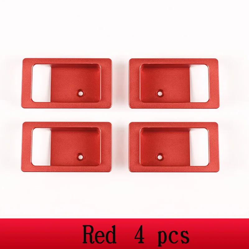 For Land Rover Defender 90 110 130 04-18 Aluminum alloy Silver Car Inside Door bowl decoration cover Defender Auto Accessories XS1