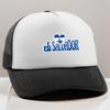 El Salvador Heart Flag Trucker Hat Breathable Mesh Adjustable Baseball Cap Casual Adult