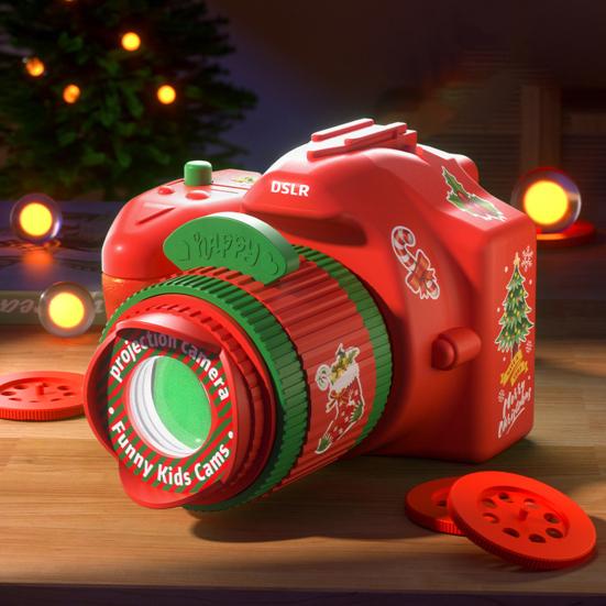 Christmas Flashlight Projector for Kids 24 Patterns Santa Christmas Tree Christmas Projection