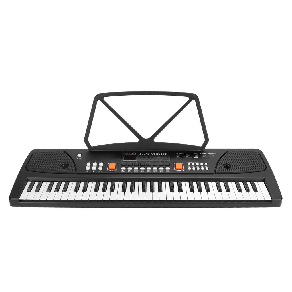61 клавиша электронная клавиатура комплект перезаряжаемое портативное электрическое пианино для детей подарок на день рождения