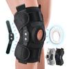 Hinged Knee Brace With Side Stabilizers & Patella Gel Pads Knee Pain For Men Women Meniscus Tear Acl Mcl Injury Recovery