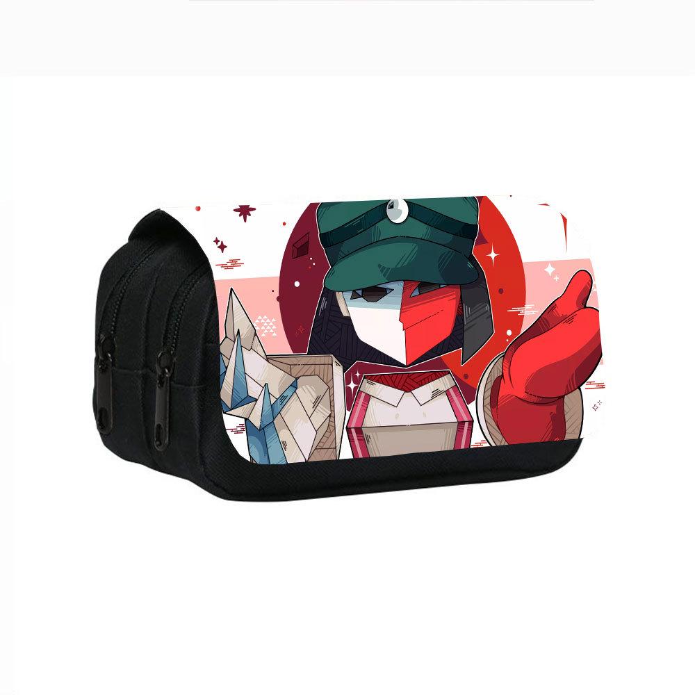 Fantasy BBQ Double-Layer Pencil Case for Students | ENA Stationery Bag