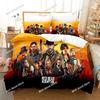 Комплект постельного белья Game Red Dead Redemption для мальчиков и девочек, размер Twin Queen Size, пододеяльник, наволочка, кровать для детей и взрослых, домашний текстиль, текстиль