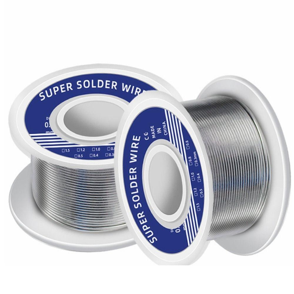 Сварочная проволока для полюсных наконечников Низкоплавкая проволока с флюсом 0,8 мм Паяльная проволока Сварочный инструмент