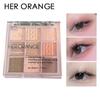 HERORANGE ~ New Sweater Nine Colors Eyeshadow Palette Almond Milk Butter Taro Mashed Disc Eyeshadow
