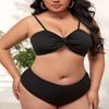 Women Bikini Set Sexy Swimwear Two Pieces Swimsuit Bathing Suits Bodysuit Beachwear Swimming Sets Plus Size Female